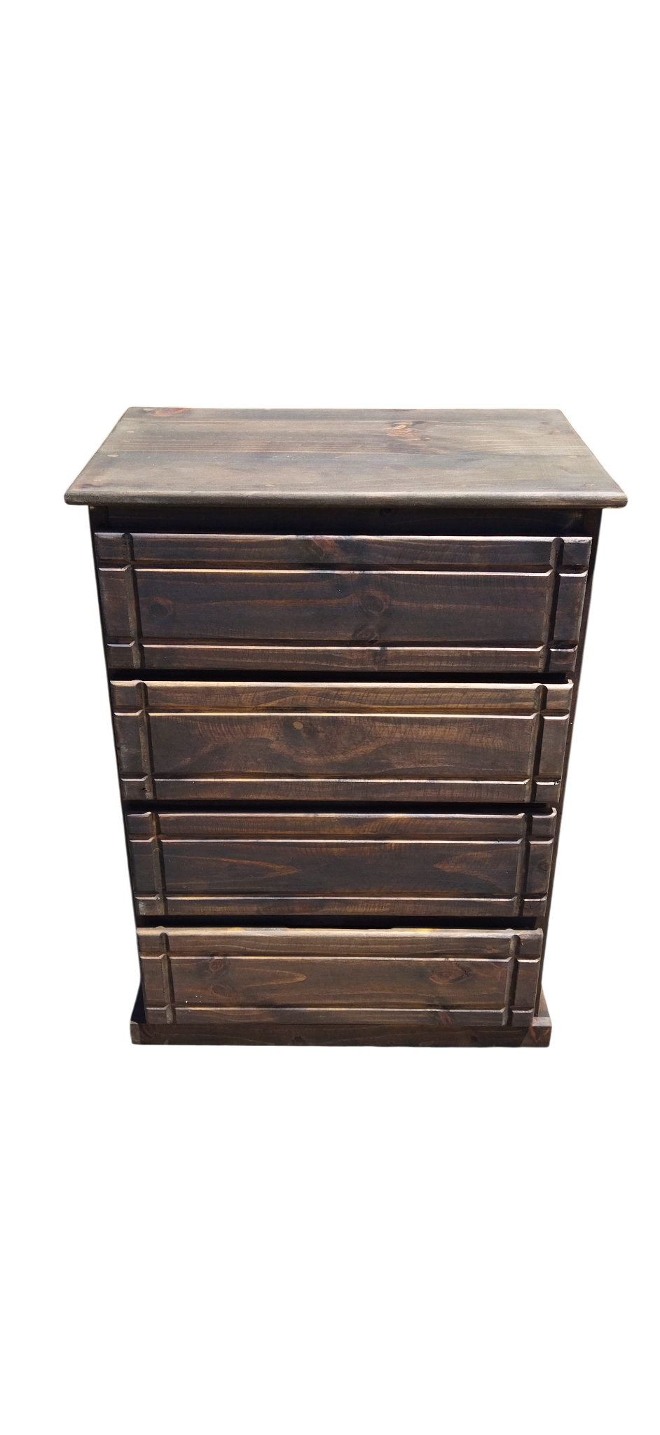 Cómoda Gavetero 4 gavetas Rustico