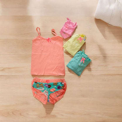 Pijama cachetero con blusa de tirantes