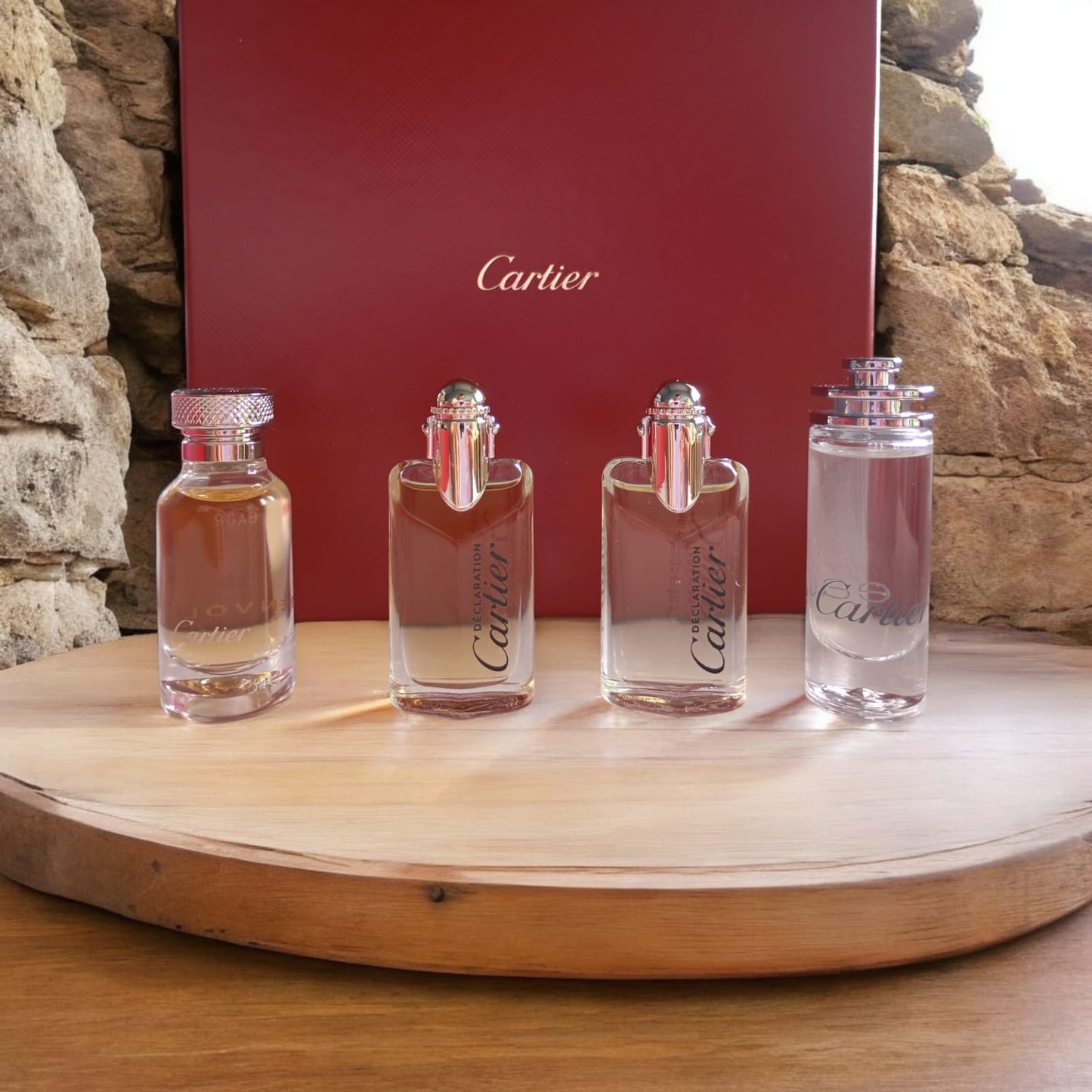Set de mini perfumes Cartier para caballero