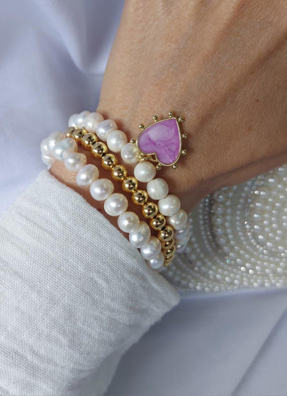 Pulseras de perlas cultivadas
