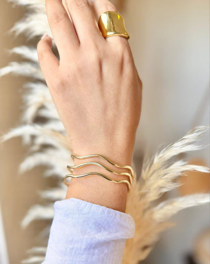 Set de pulsera y anillo